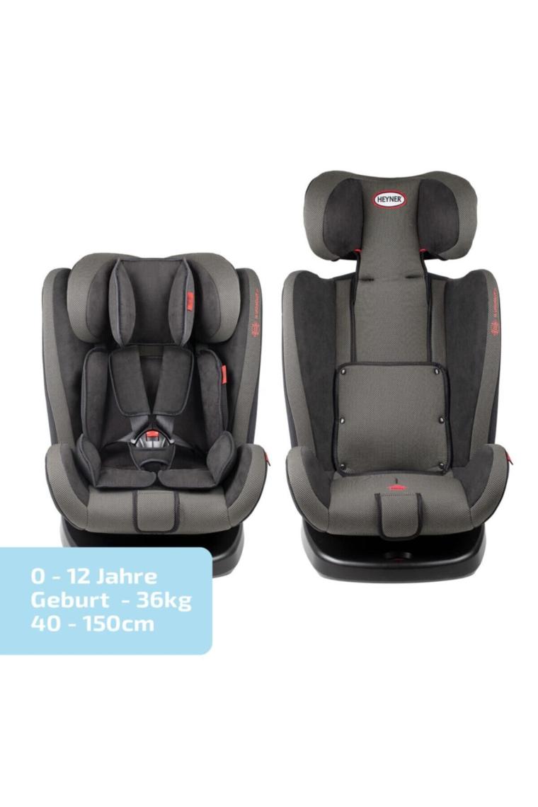 Heyner Kids Infiny Twist Isofix 0-36 kg Oto Koltuğu Siyah