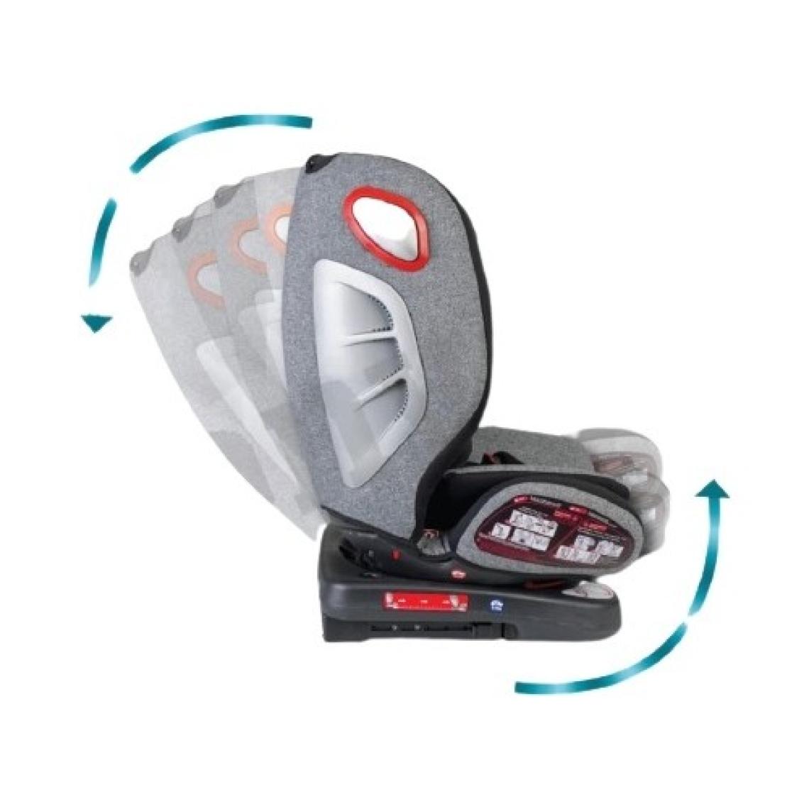 BabyDoor Airfox 360° Dönebilen Isofix Oto Koltuğu – Yan Darbe Korumalı Climacol Kumaş, 0-36 kg Bebek ve Çocuklar İçin