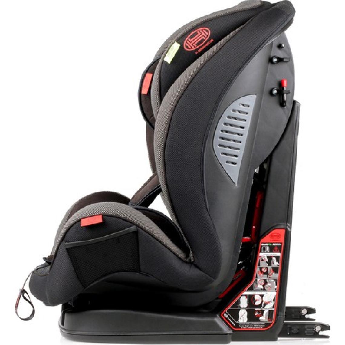Heyner Multifix Aero Plus Isofix 9-36 kg Oto Koltuğu Siyah