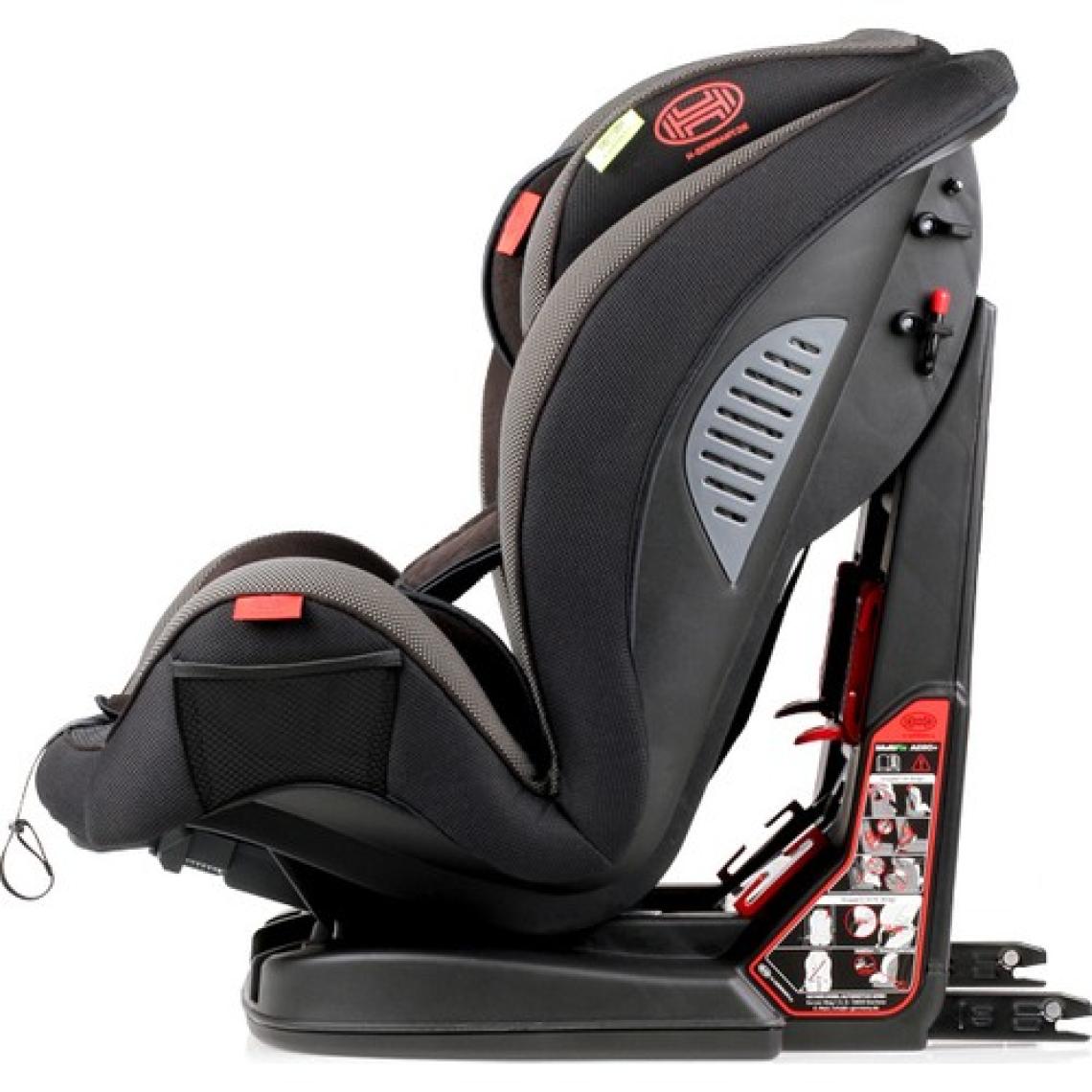 Heyner Multifix Aero Plus Isofix 9-36 kg Oto Koltuğu Siyah