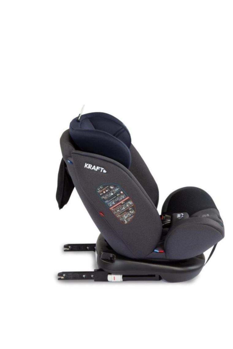 Kraft Safe Spin 360° Isofixli 0-36 kg Oto Koltuğu Siyah