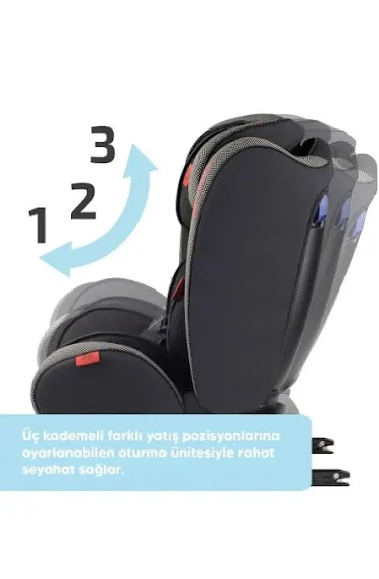 Heyner Kids Infiny Twist 0 - 36 kg Isofix Oto Koltuğu 360° Dönebilir