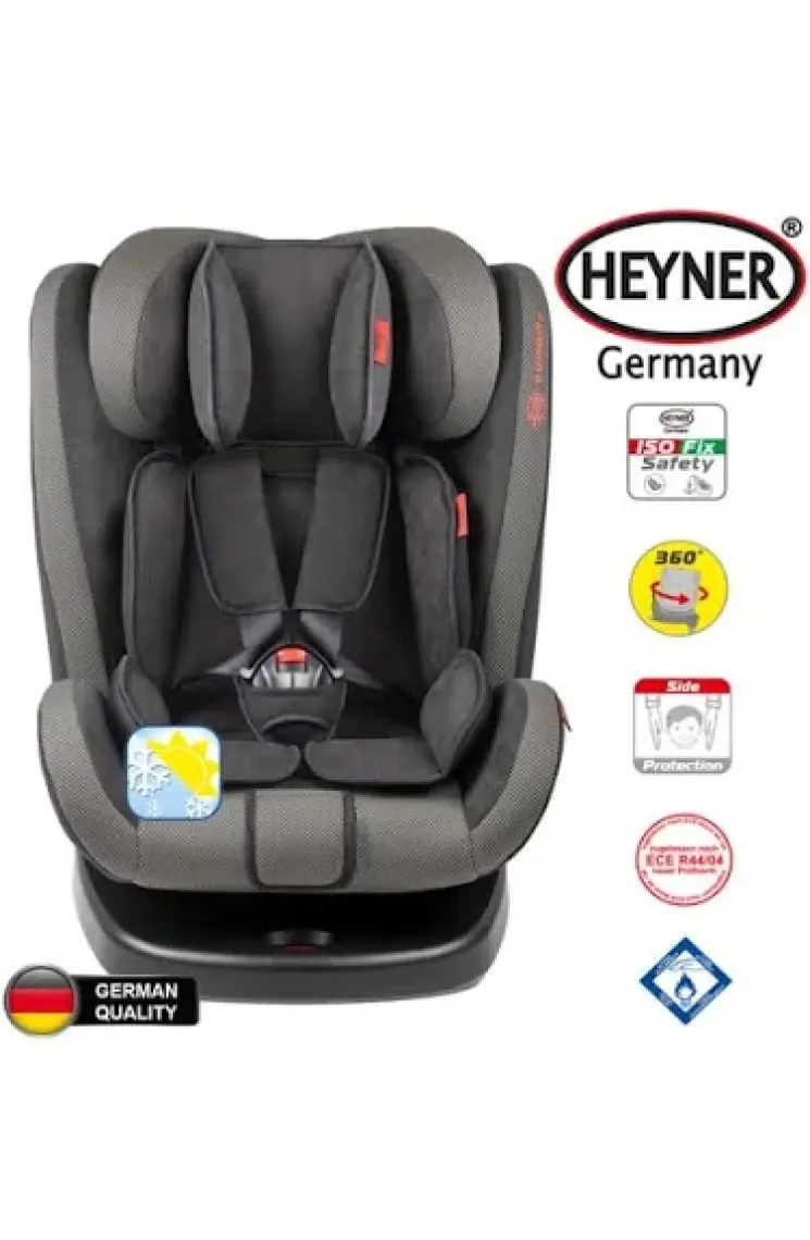 Heyner Kids Infiny Twist 0 - 36 kg Isofix Oto Koltuğu 360° Dönebilir