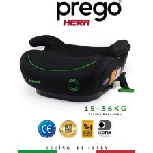 Prego Hera 15-36 kg Emniyet Kemeriyle Kullanılabilen Isofixli Yükseltici Oto Koltuğu