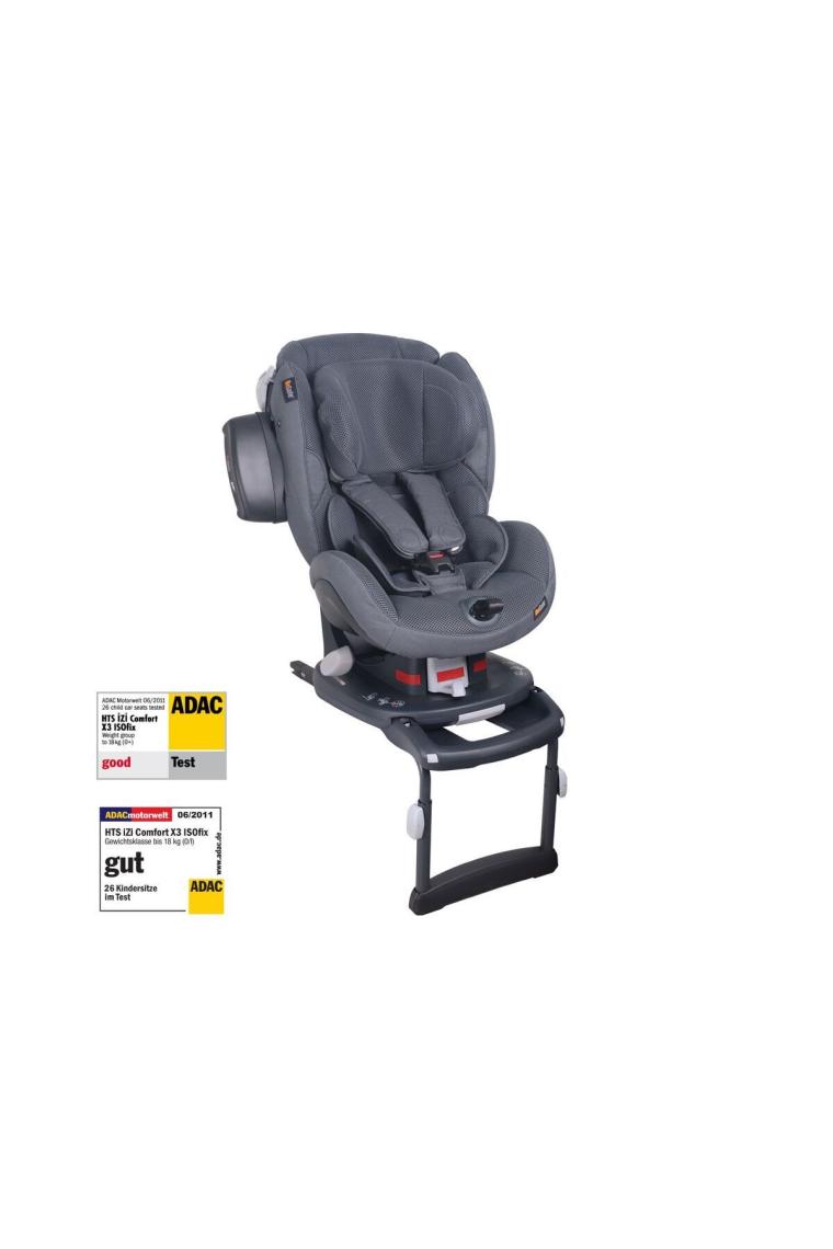 BeSafe Izi Comfort X3 Oto Koltuğu Isofix 9-18 kg Anthracite Mesh