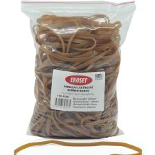 Ekoset Extra Geniş Kalın Kauçuk Paket Ambalaj Kasa Lastiği 220 x 5 mm 100'LÜ