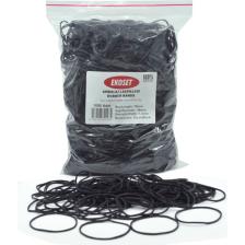Ekoset Kauçuk Renkli Paket Ambalaj Para Lastiği Siyah 70 mm 1000'LI