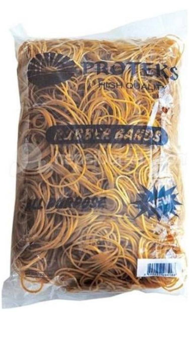 PROTEKS AMBALAJ LASTİĞİ %100 KAUÇUK LASTİK 500 GR 70 mm POŞET