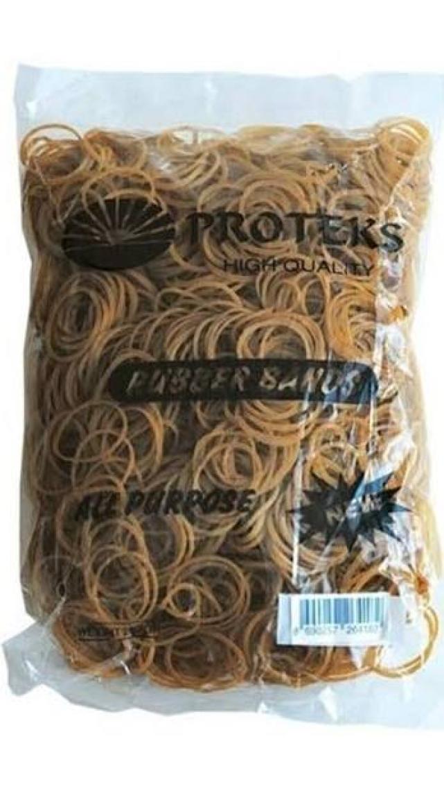 PROTEKS AMBALAJ LASTİĞİ %100 KAUÇUK LASTİK 500 GR 70 mm POŞET