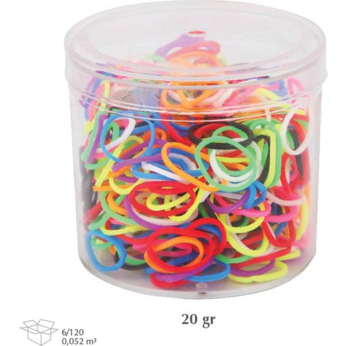 3A 1441 Renkli Ambalaj Lastiği Plastik Kutulu 20 gr
