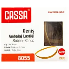 Cassa 8055 Ambalaj Lastiği  Kauçuk 200Gr Geniş