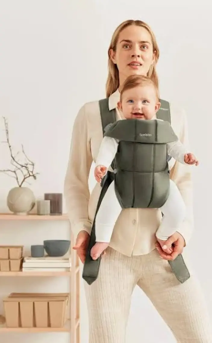 Babybjörn Kanguru Mini 3D Cotton / Dark Green
