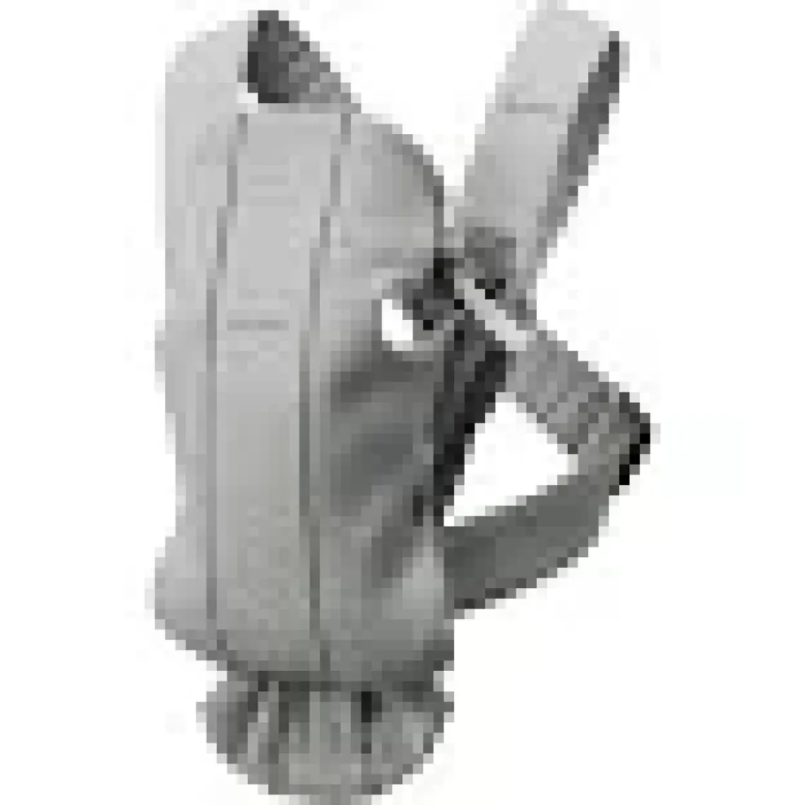 BabyBjörn Kanguru Mini 3D Cotton Jersey Light Grey