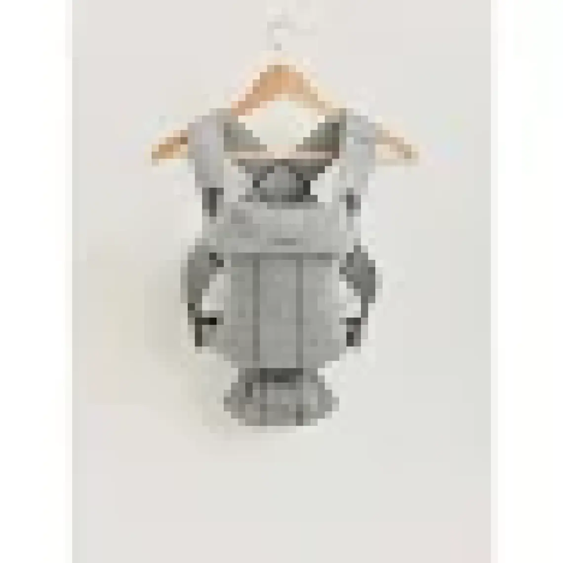 BabyBjörn Kanguru Mini 3D Cotton Jersey Light Grey