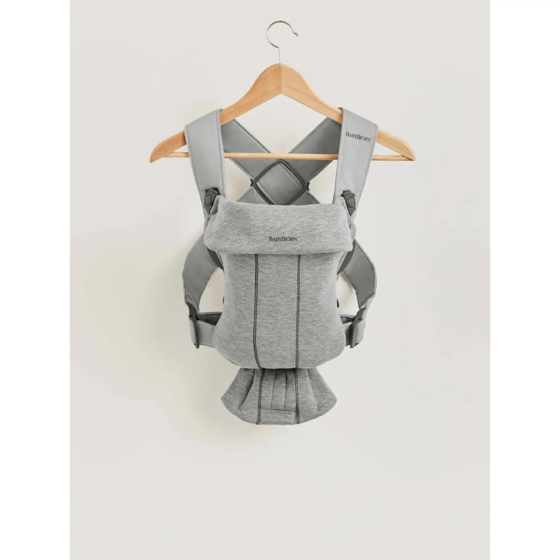 BabyBjörn Kanguru Mini 3D Cotton Jersey Light Grey