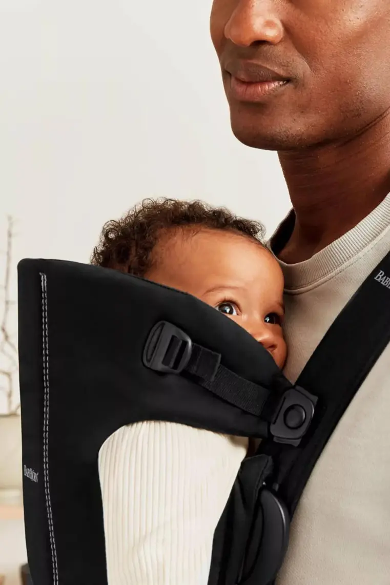 Babybjörn Kanguru Mini 3D Cotton Woven / Black