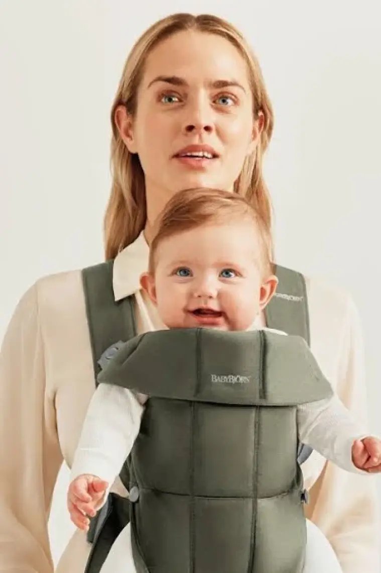 Babybjörn Kanguru Mini 3D Cotton / Dark Green