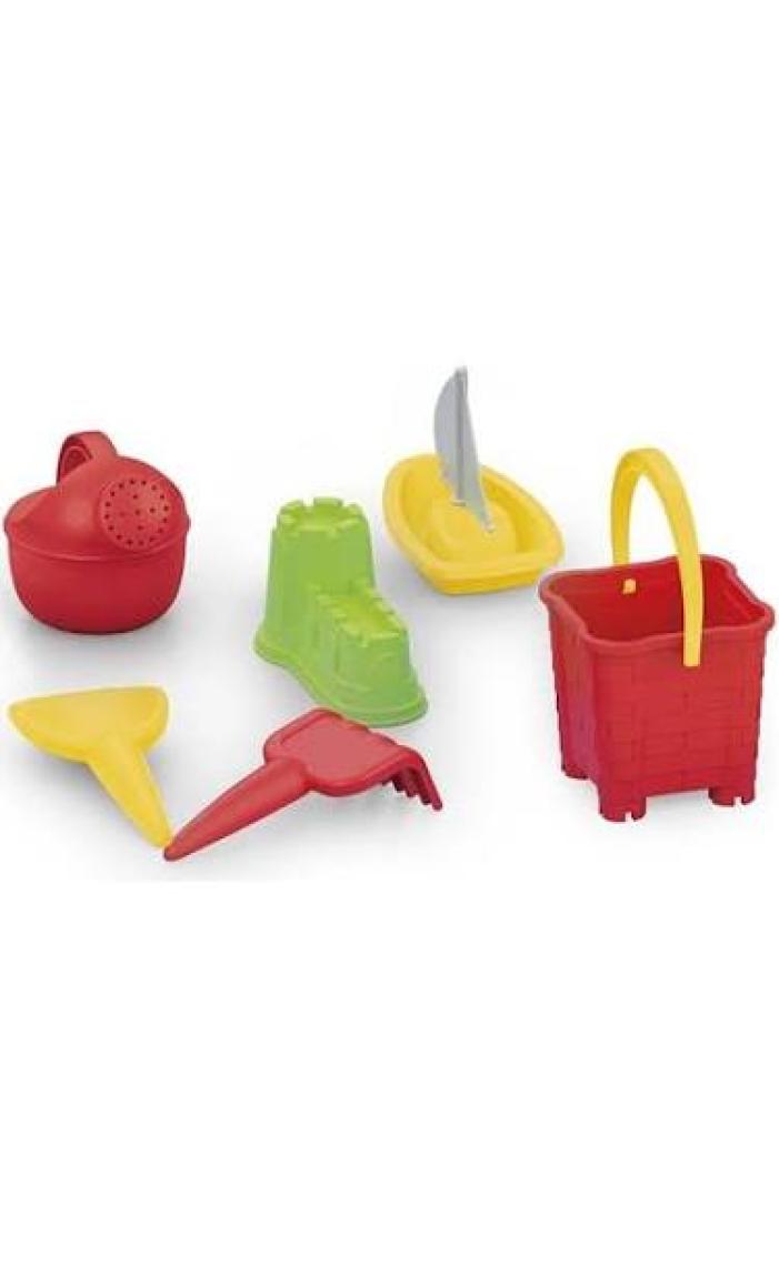 Dolu Su ve Kum Yaratıcılık Masası - Renkli Plastik, Çok Amaçlı Montessori Uyumlu Eğitici Oyun Seti, İç ve Dış Mekan için