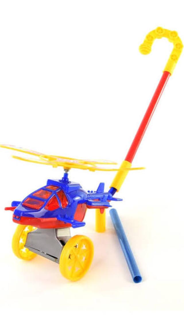 Can-Em Oyuncak Poşetli Sopalı Sesli Helikopter