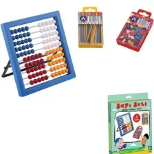 Ark Sayı Setı Abaküs + Fasülye + Çubuk Set