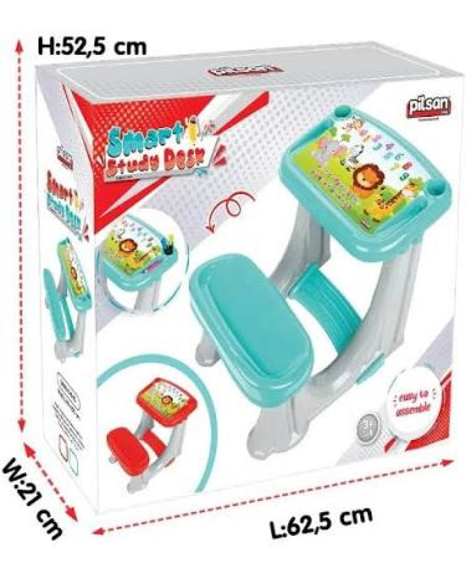 Pilsan Smart Çalışma Sırası-Masası Kırmızı 03364