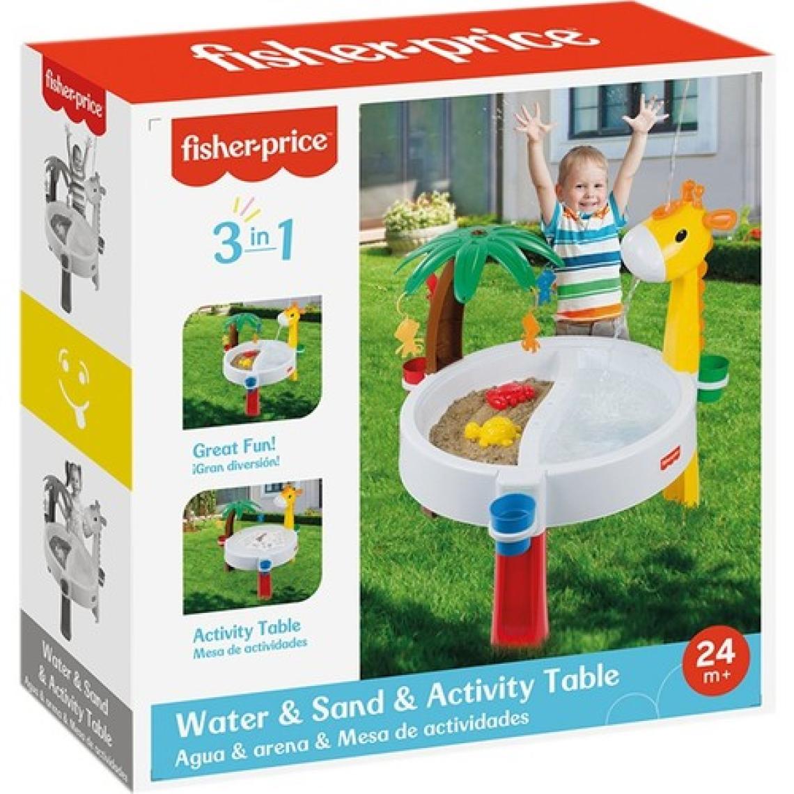Dolu Oyuncak 1848 Fisher Price Su ve Kum Aktivite Masası 3ü 1 Arada