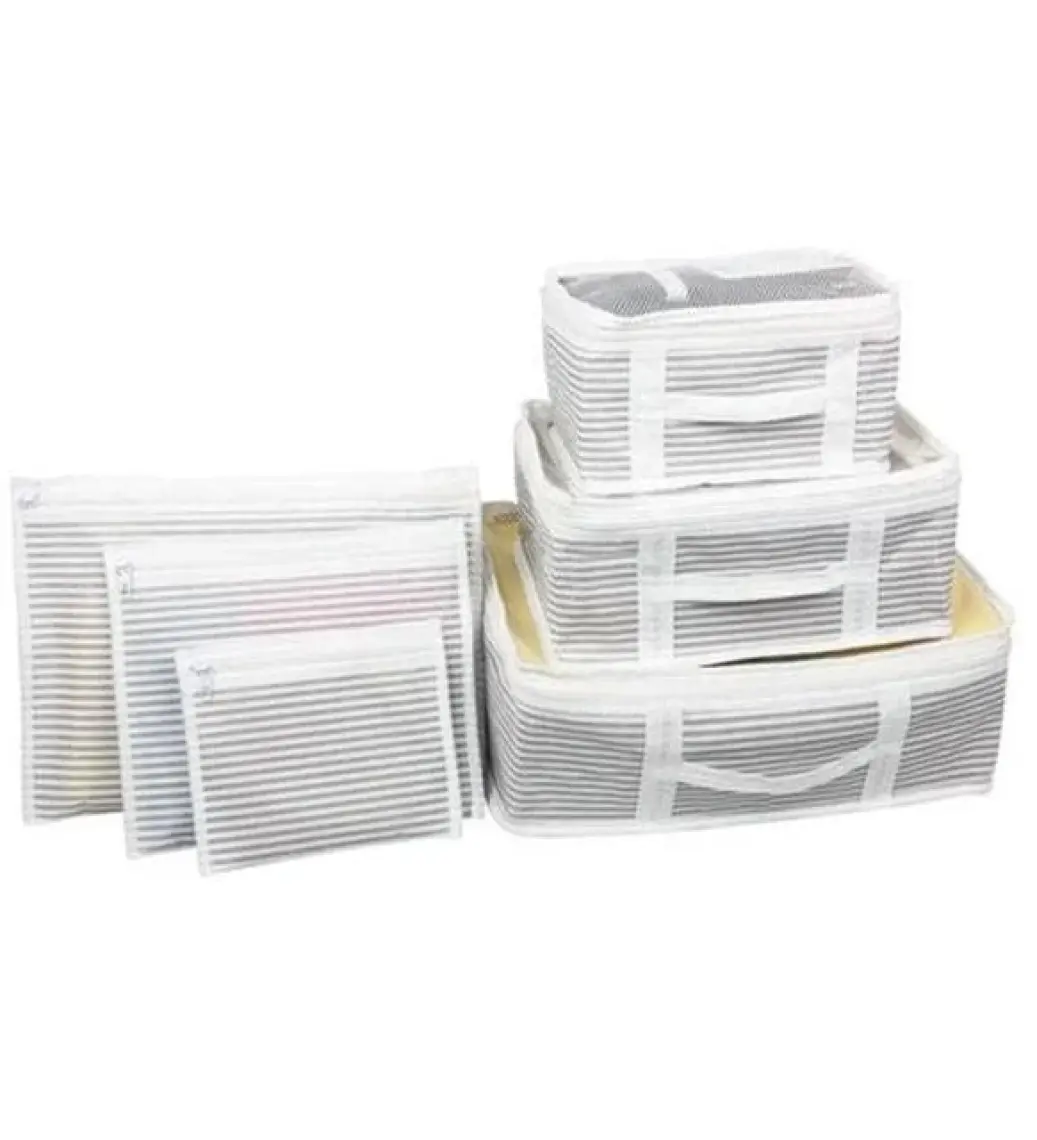 DEYHOME 6’lı Set Bavul Içi Düzenleyici, Bavul Organizer, Valiz Düzenleyici Set