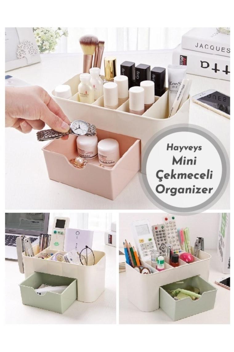 Mini Çekmeceli Kozmetik Düzenleyici Organizer