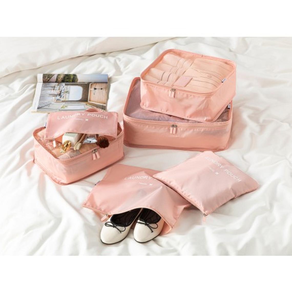 English Home Blare 6'lı Organizer Set Pudra