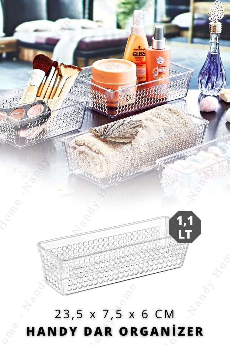 1,1 Lt Handy Dar Buzdolabı & Dolap Içi Düzenleyici Organizer 23,5x7,5x6 Cm