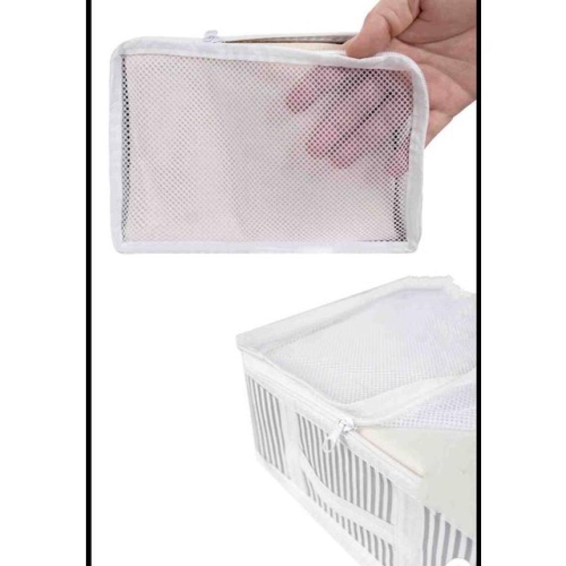 Melek Store  Bavul Içi Düzenleyici Valiz  Organizer 6 Lı Set - Çizgili