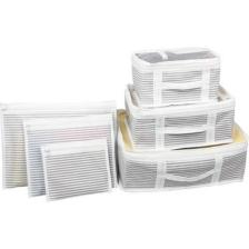 Melek Store  Bavul Içi Düzenleyici Valiz  Organizer 6 Lı Set - Çizgili