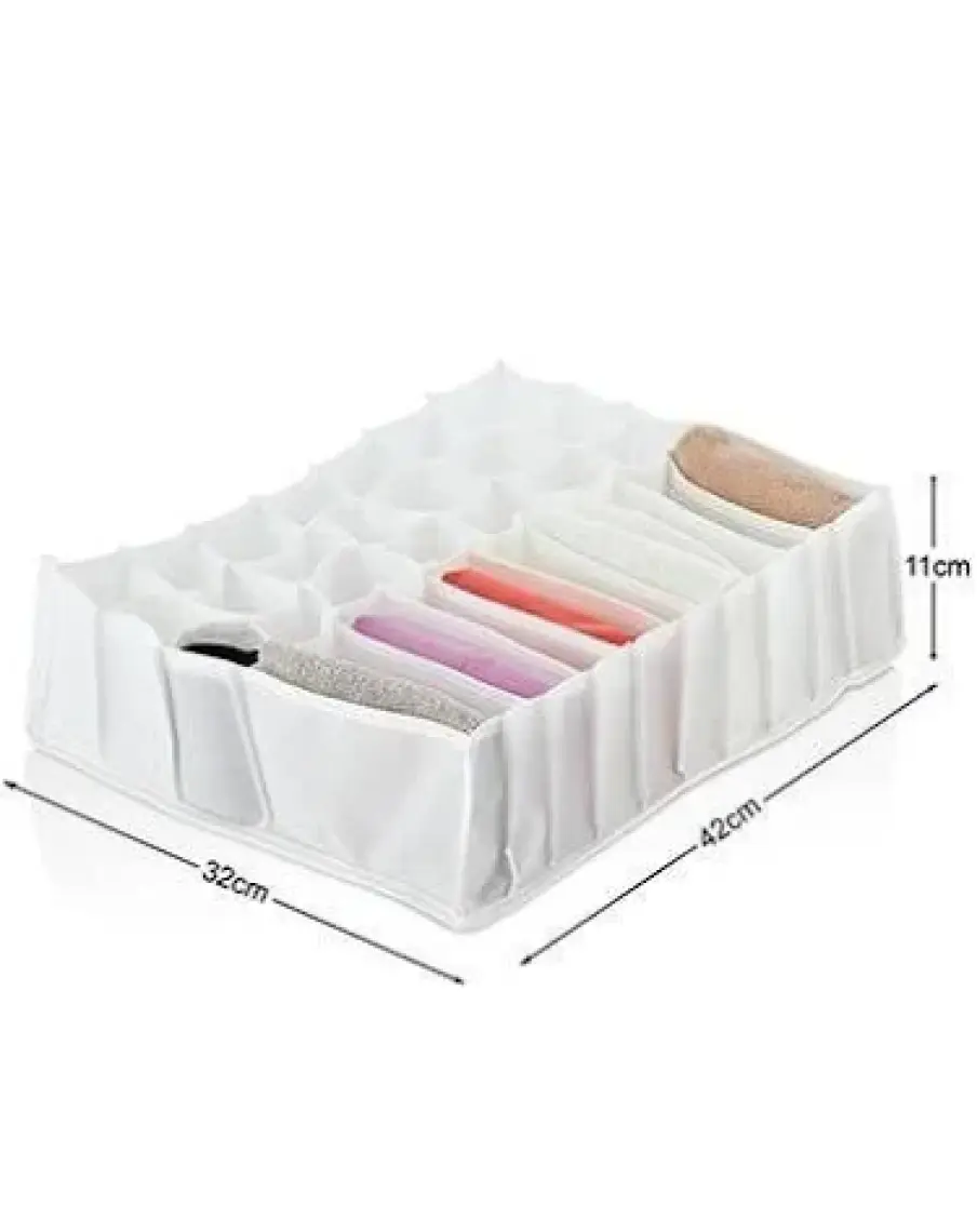 31 Gözlü Çekmece Düzenleyici Petek Ve Cepli Organizer 42 X 32 X 11 Cm