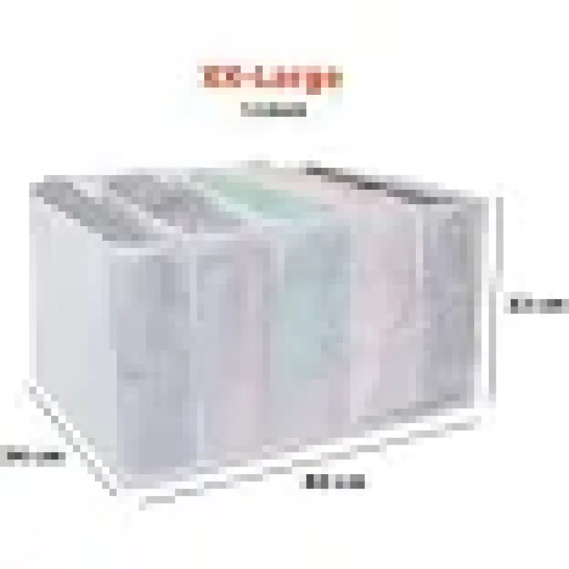 Rek Home Dolap ve Çekmece Içi Düzenleyici Organizer 5 Gözlü Xx-Large