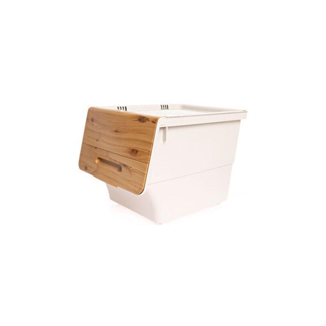 Bambu Çok Amaçlı Tekerlekli Organizer 33 lt Tek Modül