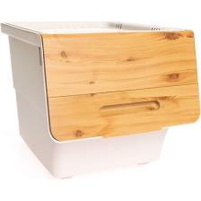 Bambu Çok Amaçlı Tekerlekli Organizer 33 lt Tek Modül