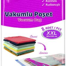 Vindex Vakumlu Poşet Xxl 2li 80X100