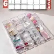 Nandy Home Kapaklı 16 Parça Çekmece Içi, Çok Amaçlı Düzenleyici Organizer Seti