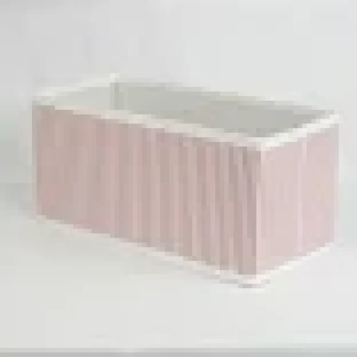Prendi Home 4'lü Pudra Çizgili Dolap,çekmece Içi Organizer Düzenleyici Seti 28 x 28 x 13-28 x 13 x 13-13 x 13 x 13