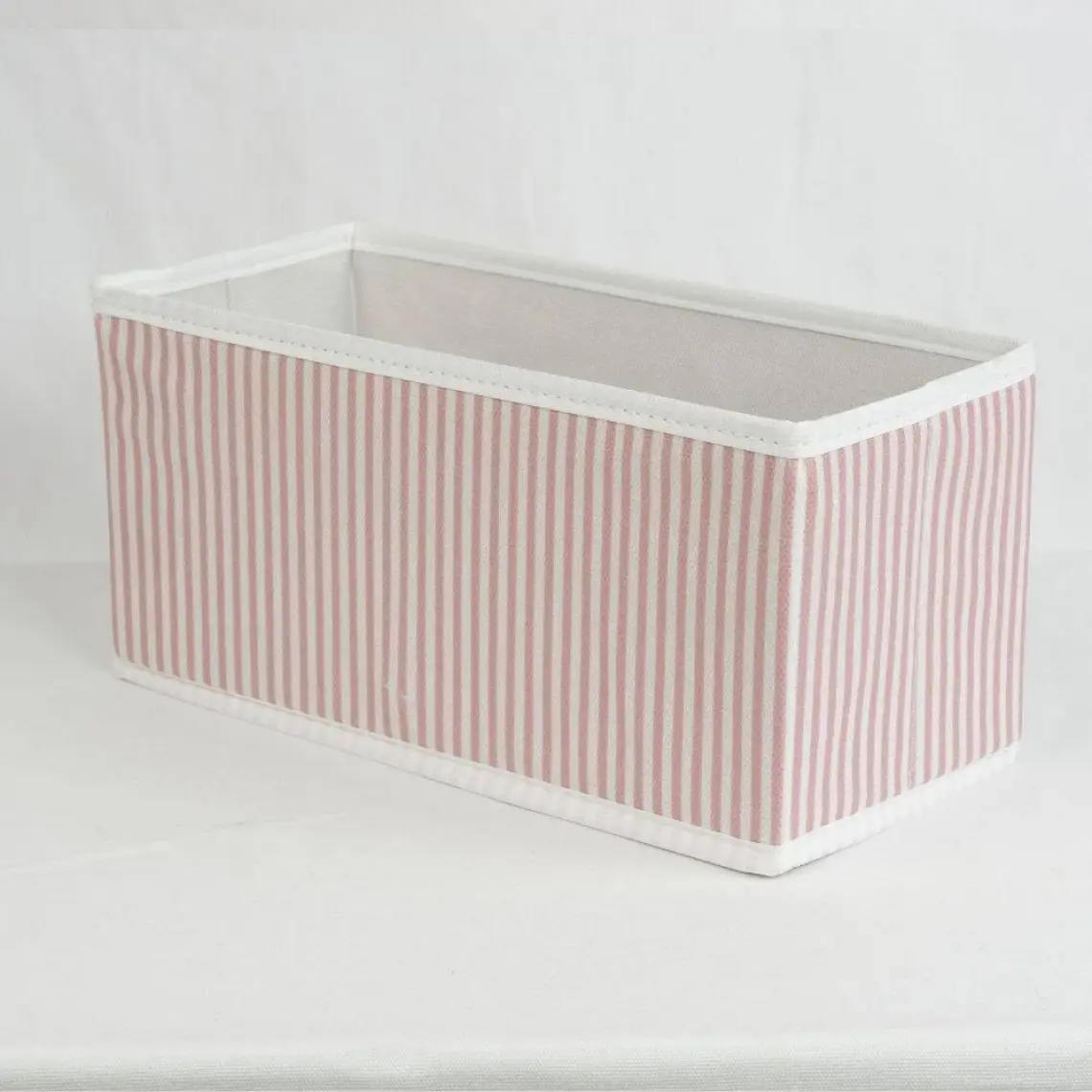 Prendi Home 4'lü Pudra Çizgili Dolap,çekmece Içi Organizer Düzenleyici Seti 28 x 28 x 13-28 x 13 x 13-13 x 13 x 13
