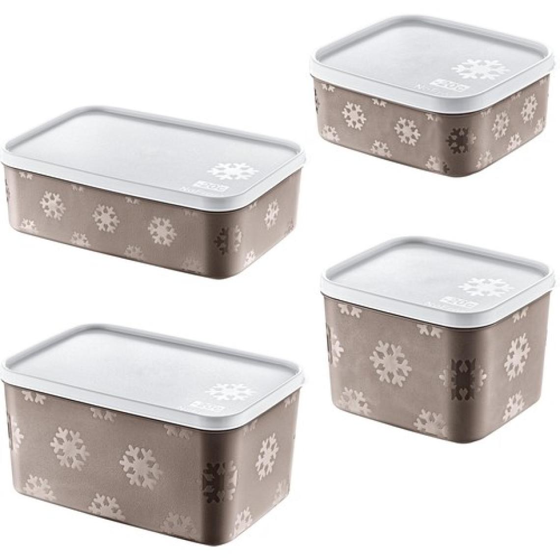 Smartware 4'lü Set No Frost Saklama Kabı Terra  (Tüm Boylar)