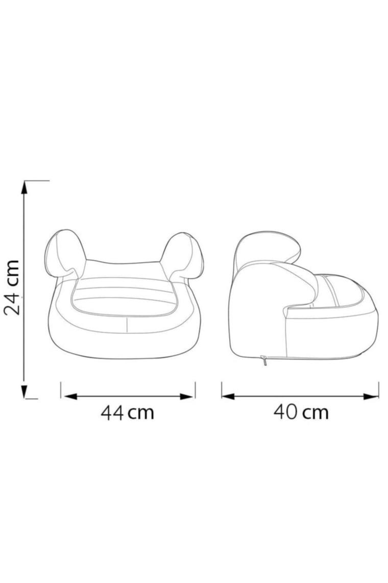 Comfymax Dream 15-36 kg Yükseltici Oto Koltuğu Skyline Red