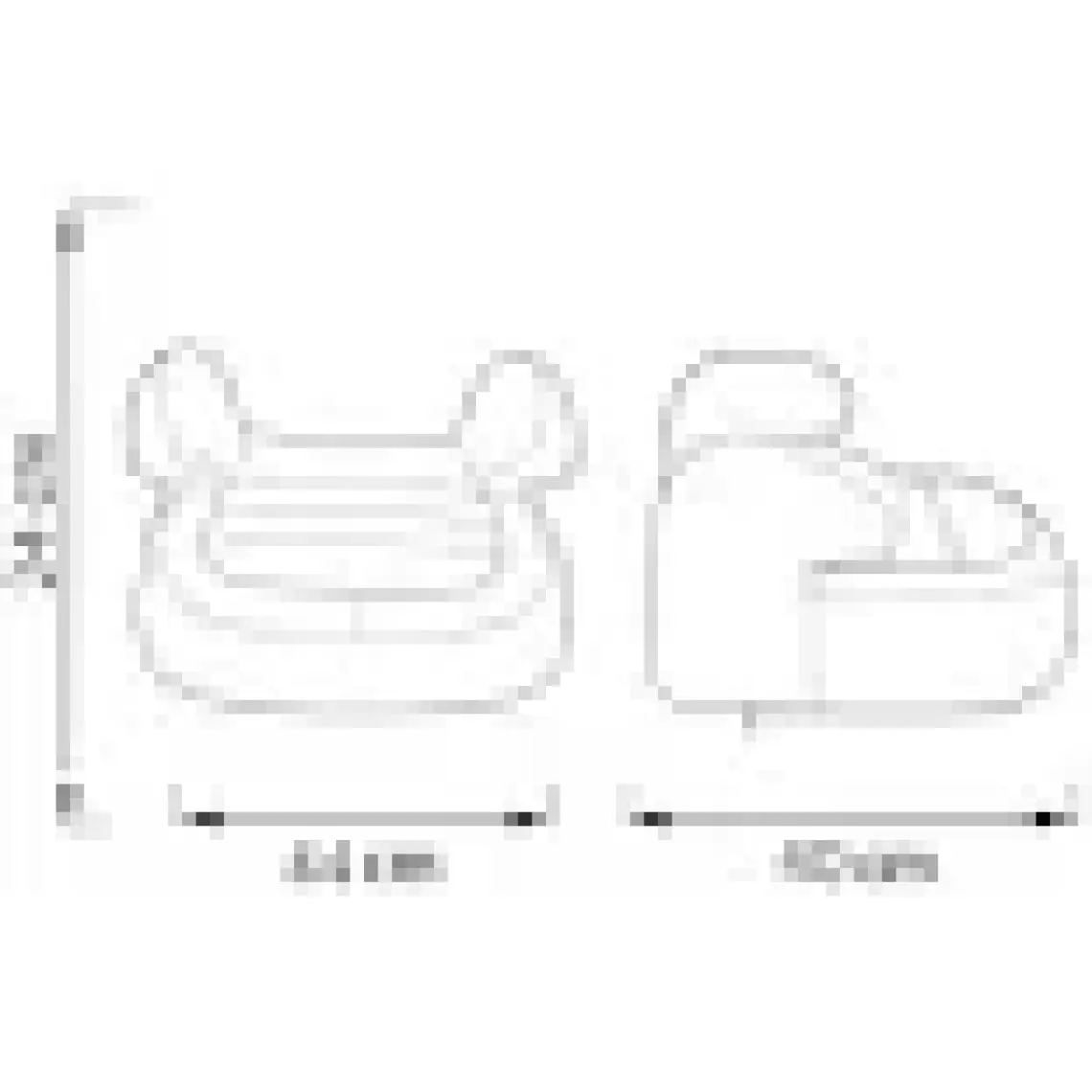 Comfymax Platinium 15 - 36 kg Yükseltici / Oto Koltuğu - Gray