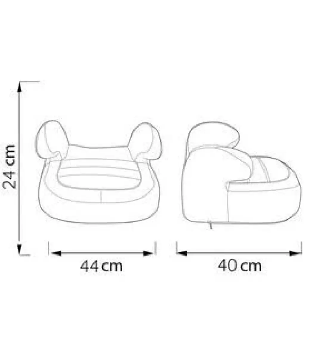 Comfymax Platinium 15 - 36 kg Yükseltici / Oto Koltuğu - Gray