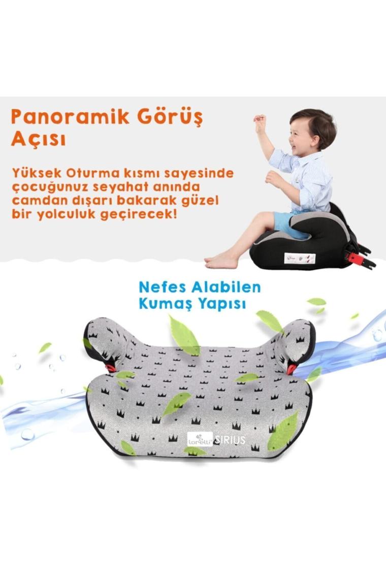 Lorelli Sirius Fix Isofix Yükseltici - Gri