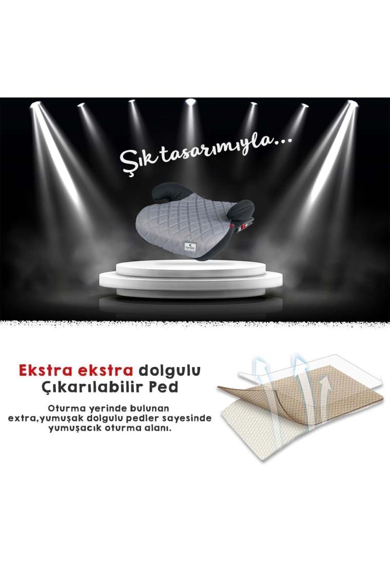 Lorelli Sirius Fix Isofix Yükseltici - Black