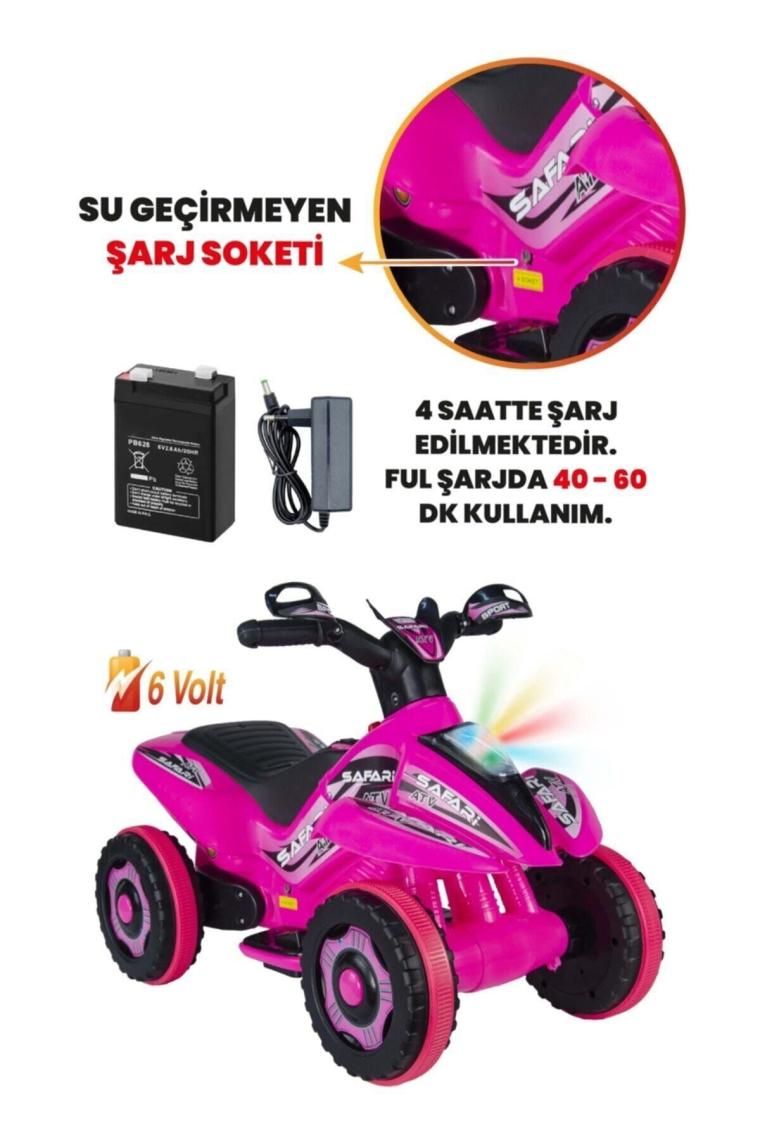 UJ Toys Safari 6 V Akülü ATV