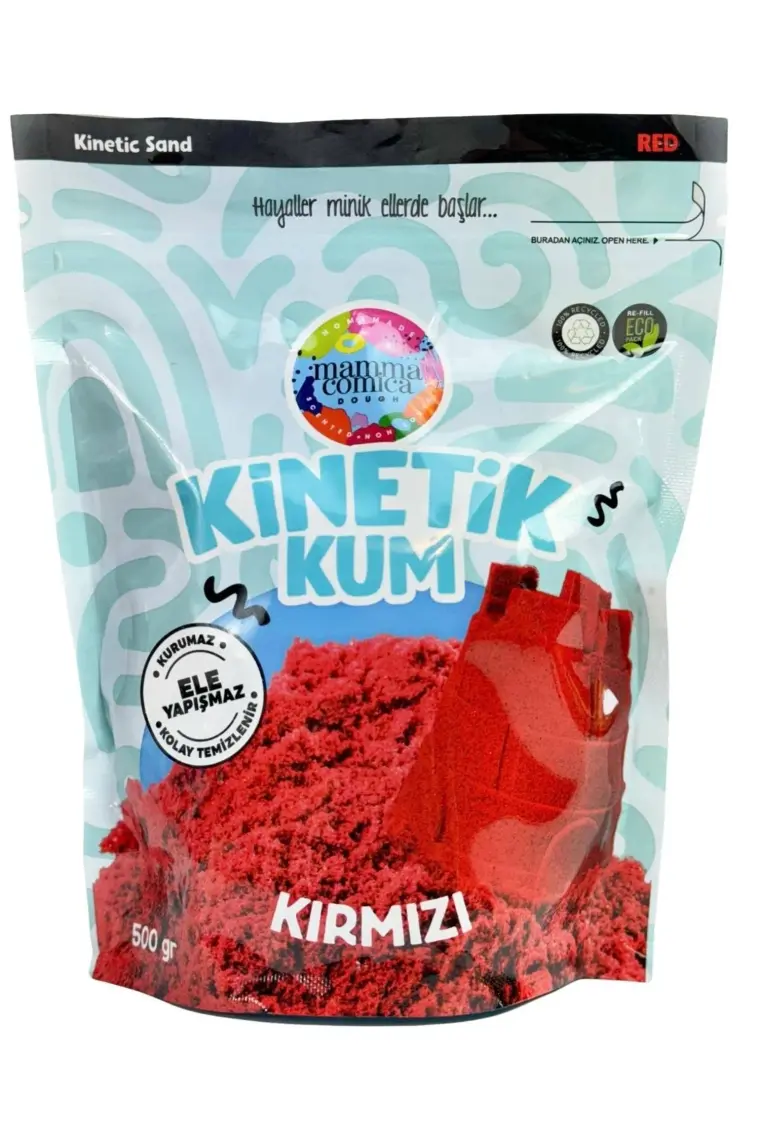 Mammacomica Dough  Sarı Kinetik Kum - 500 gr