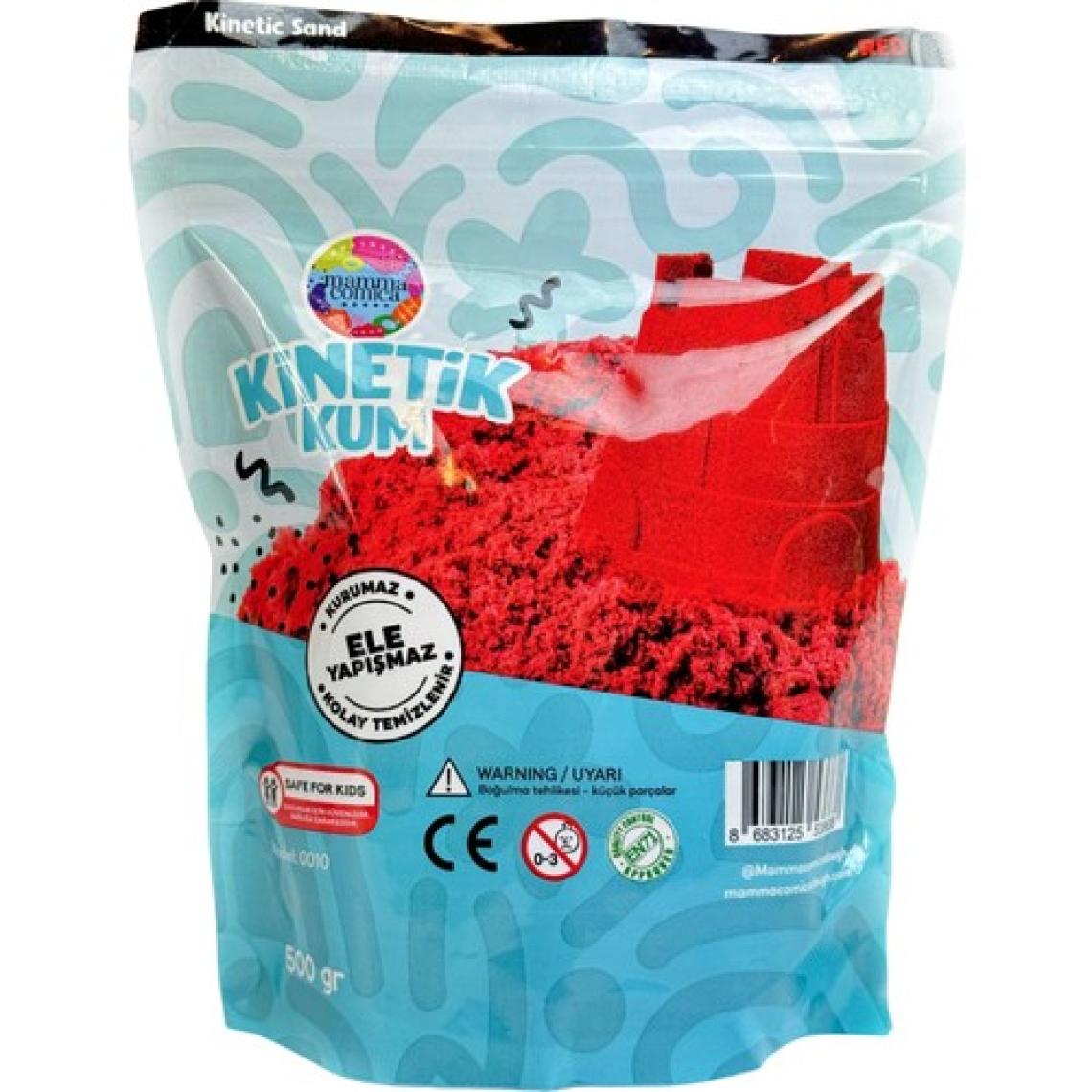 Mammacomica Dough  Kırmızı Kinetik Kum - 500 gr