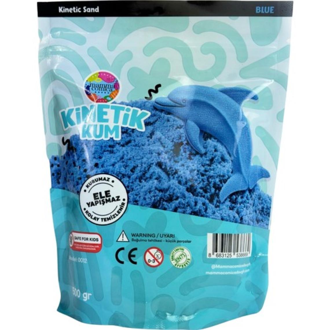 Mammacomica Dough  Mavi Kinetik Kum - 500 gr